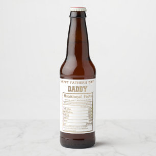 父の日 ビールラベル