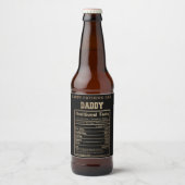 父の日 ビールラベル (正面)