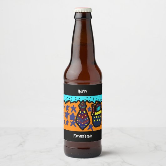 父の日 ビールラベル (正面)