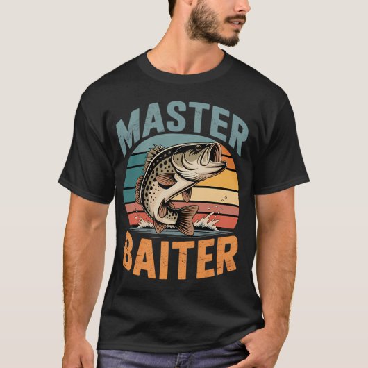 父の日 フィッシングマスター ルアーマスター Tシャツ (正面)