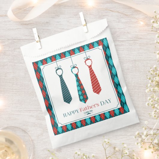 父の日 フェイバーバッグ (クリップ留めされた状態)