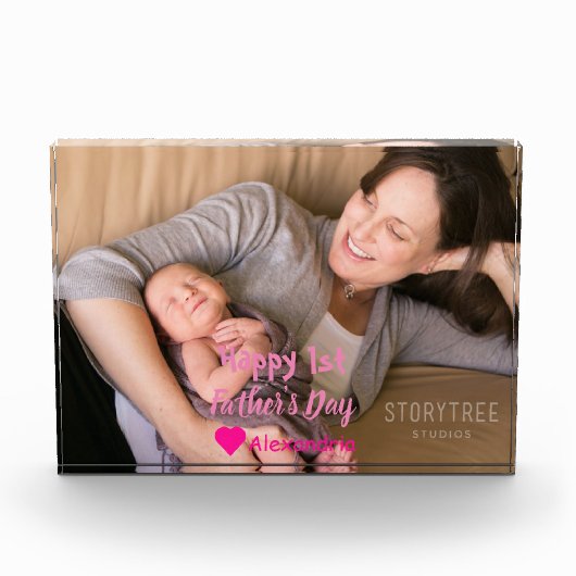 父の日 フォトブロック (正面)