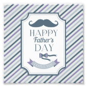 父の日 フォトプリント            (正面)