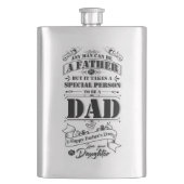 父の日 フラスク (正面)