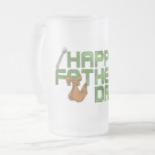 父の日 フロストグラスビールジョッキ (正面左)