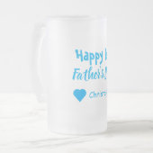 父の日 フロストグラスビールジョッキ (正面左)