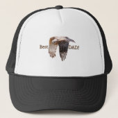 父の日 "ベスト・ダッド" 鷹 キャップ (正面)