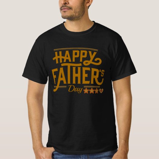 父の日 ベスト・ダッド Tシャツ (正面)