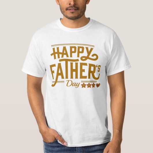 父の日 ベスト・ダッド Tシャツ (正面)