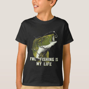 父の日 ホビー Fml 釣りが私の人生 Tシャツ