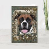 父の日-ボクサー- Vindy カード (正面)