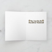 父の日-ボクサー- Vindy カード (内部)