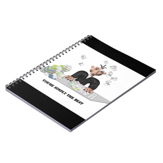 父の日，ボス,ボス感謝の日， ノートブック (左側)