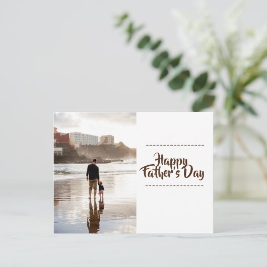 父の日  ポストカード (スタンド正面)