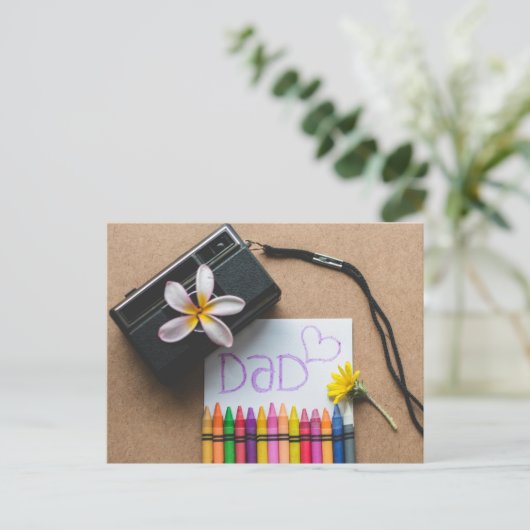 父の日 ポストカード (スタンド正面)