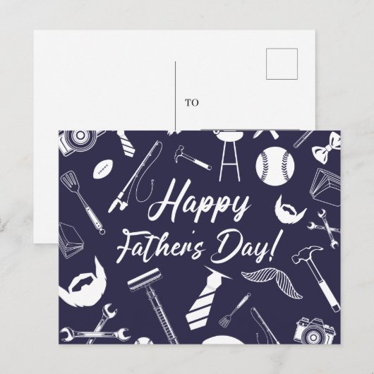 父の日 ポストカード (正面/裏面)