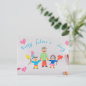 父の日 ポストカード (スタンド正面)