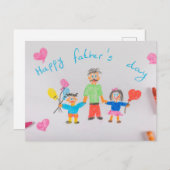 父の日 ポストカード (正面/裏面)