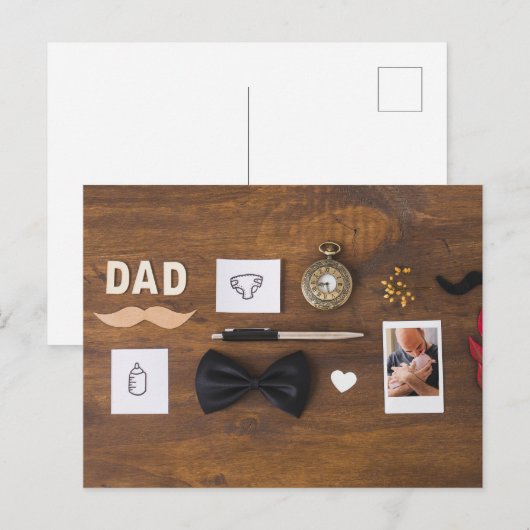 父の日 ポストカード (正面/裏面)