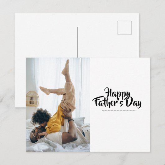 父の日 ポストカード (正面/裏面)