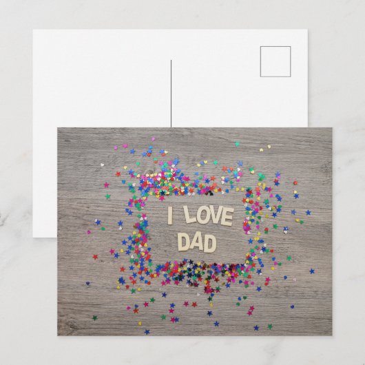 父の日 ポストカード (正面/裏面)