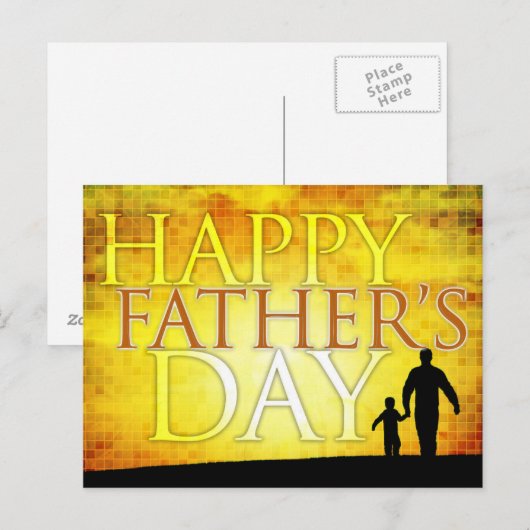 父の日 ポストカード (正面/裏面)
