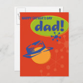 父の日 ポストカード (正面/裏面)