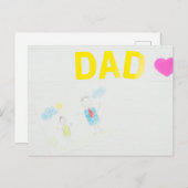 父の日 ポストカード (正面/裏面)