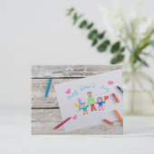 父の日 ポストカード (スタンド正面)