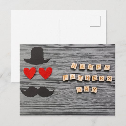 父の日 ポストカード (正面/裏面)