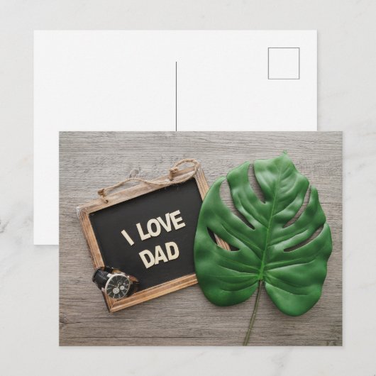 父の日 ポストカード (正面/裏面)