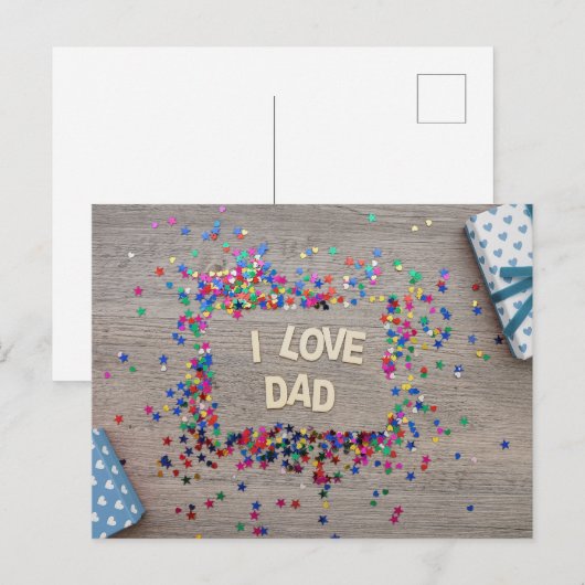 父の日 ポストカード (正面/裏面)