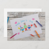 父の日 ポストカード (正面/裏面)