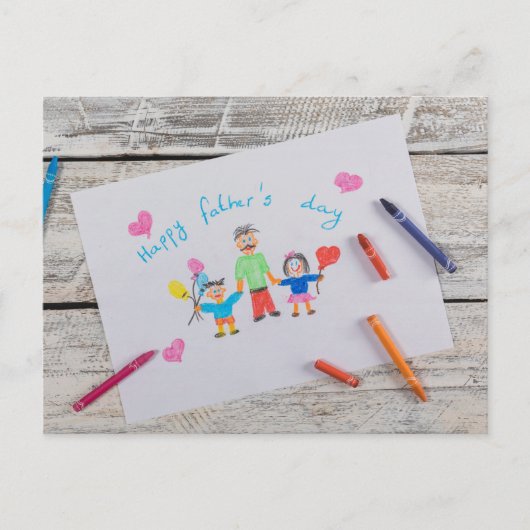父の日 ポストカード (正面)