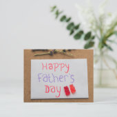 父の日 ポストカード (スタンド正面)