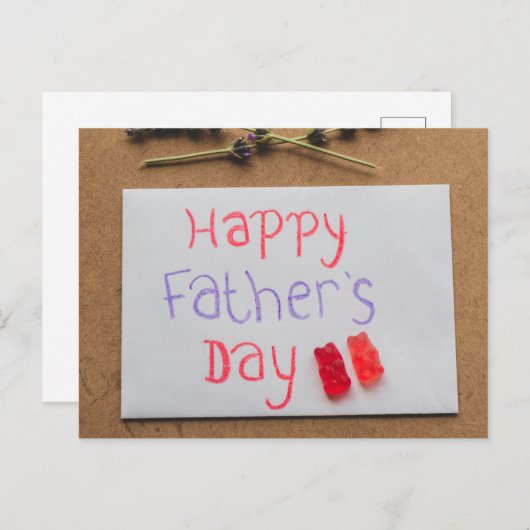 父の日 ポストカード (正面/裏面)
