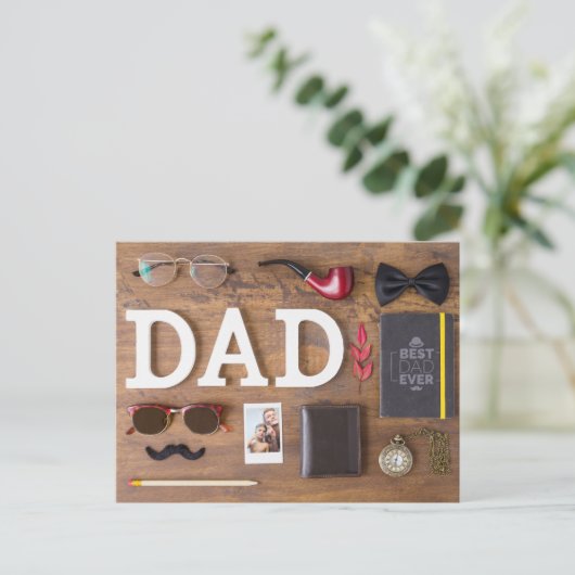 父の日 ポストカード (スタンド正面)