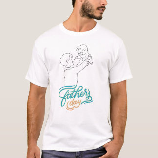 父の日 – マッチングパパ&ベビーティー Tシャツ