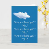 父の日 – メモおもしろいリ喪失のグリーティングカード カード (黄色い花)