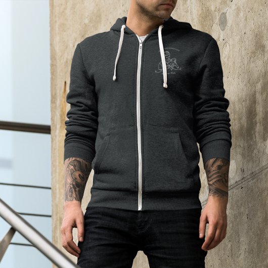 父の日 |ラインアート パーカ