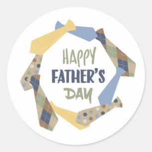 父の日 ラウンドシール