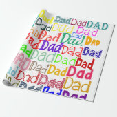 父の日 ラッピングペーパー (アンロールド)