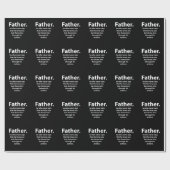 父の日 ラッピングペーパー (フラット)