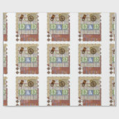 父の日 ラッピングペーパー (フラット)