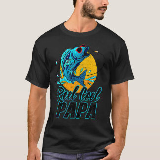 父の日 リール クール パパ フィッシング サングラス Tシャツ