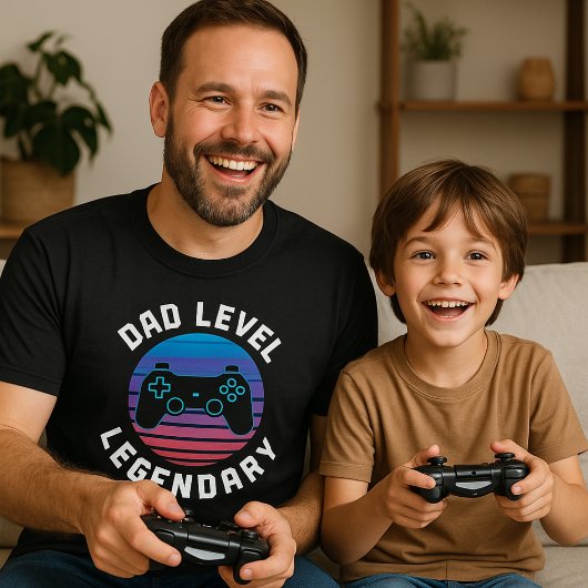 父の日 レジェンダリー ゲーム コントローラー Tシャツ
