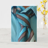 父の日 ワイシャツ＆ネクタイ グリーティングカード (黄色い花)