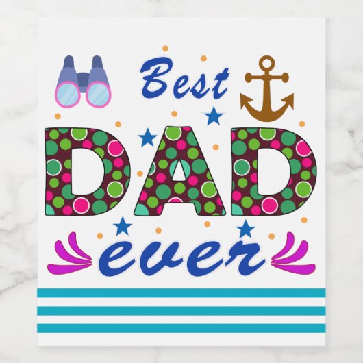 父の日 ワインラベル (シングルラベル)