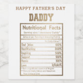 父の日 ワインラベル (シングルラベル)