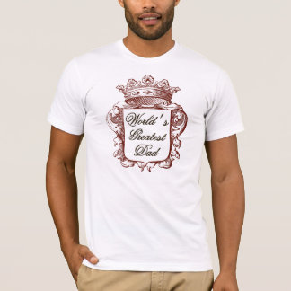 父の日: 世界ですばらしいパパ Tシャツ